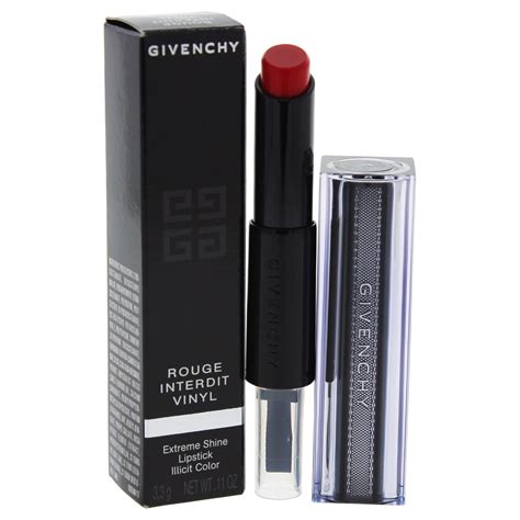 givenchy gloss interdit vinyl stores|givenchy rouge interdit temptation lipstick.